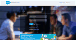 Desktop Screenshot of members.test.exacttarget.com